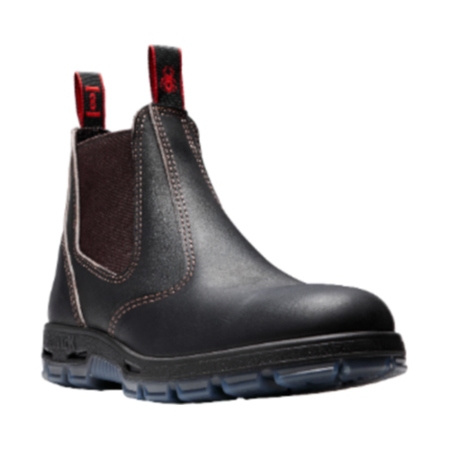 WORKWEAR, SAFETY & CORPORATE CLOTHING SPECIALISTS  - E/S Bobcat Soft Claret Oil Kip - Boxed