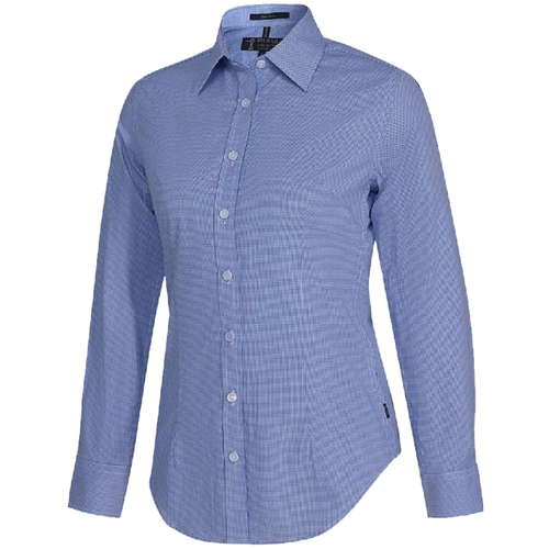 WORKWEAR, SAFETY & CORPORATE CLOTHING SPECIALISTS  - Pilbara Ladies Y/D Check, L/S Shirt