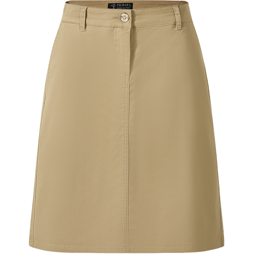 WORKWEAR, SAFETY & CORPORATE CLOTHING SPECIALISTS  - DAPHNE Chino A-Line Skirt